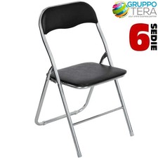 Ensemble de 6 chaises pliantes