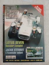 RETRO VISEUR N°143 7/2000 LOTUS SEVEN JACKIE STEWART VOLVO 122S CITROEN DS ALFA
