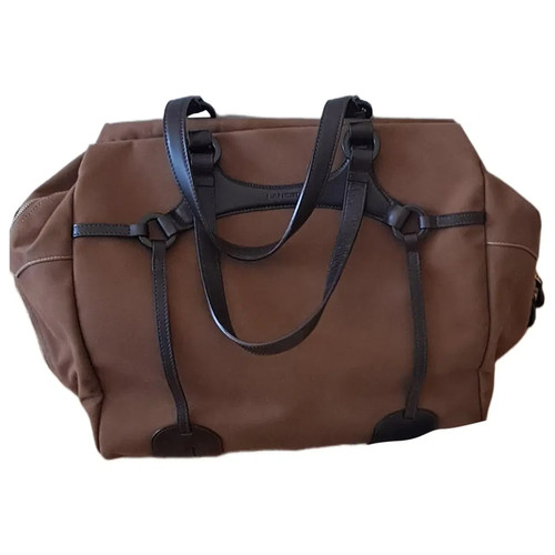 Cabas toile cuir - cabas,