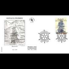 FDC - Les bateaux célèbres -