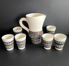 Service à orangeade en