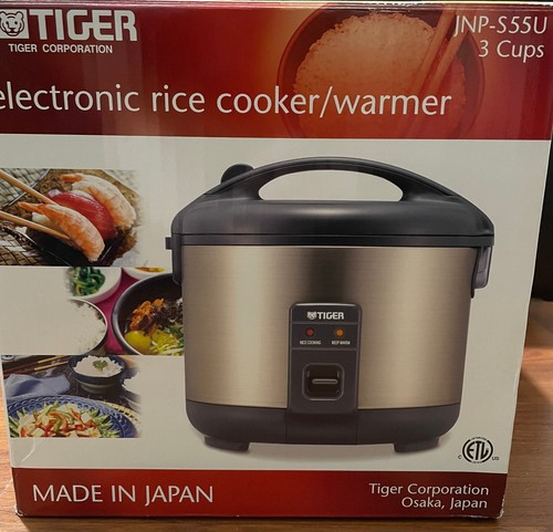 Tiger jnp s55u rice cooker - rice,
