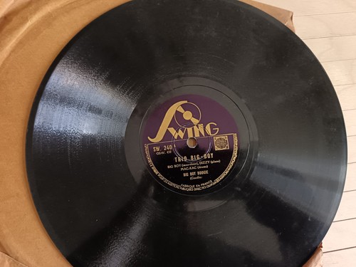 Disque tours swing trio - 78, swing.
