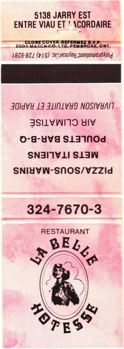 Belle hotesse restaurant - belle,