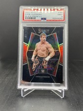 2022 Panini Select WWE Eddie Guerrero Premier Level Black Prizm 1/1 PSA 9 #191