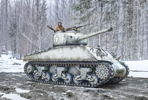 Char sherman m4a3 wet - sherman, 1/35