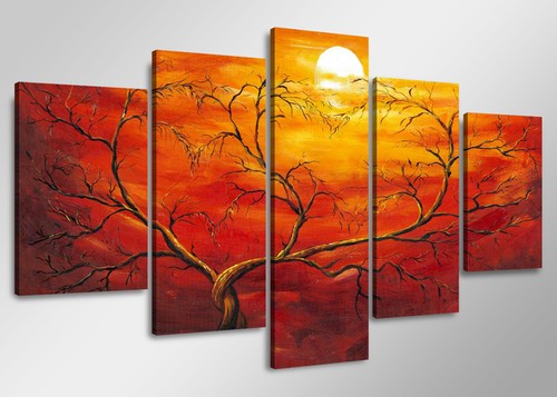Tableau sur toile arbre - tableau,