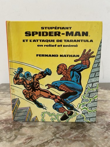Marvel vintage livre relief - livre,
