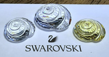 ? Swarovski Crystal 2007 SE SCS Miniature Spiral Top Shells Trio of Figurines