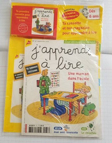 Apprends lire 37 - j'apprends, n°