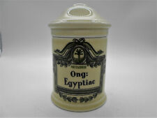 PHARMACY / APOTHECARY POT "NGO: EGYPTIAC " LIMOGES THARAUD PORCELAIN