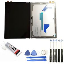 VITRE + ECRAN LCD pour Microsoft Surface Pro 5 1796 12.3" NOIR + OUTILS +COLLE