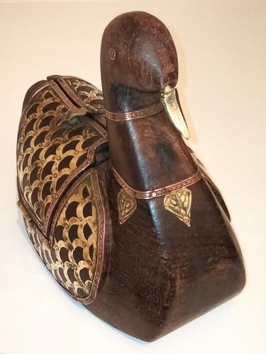 Boîte ancienne bois - boîte,