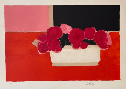 Bernard cathelin lithographie - bernard,
