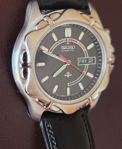 Seiko kinetic skj133p1 5m43 - seiko,