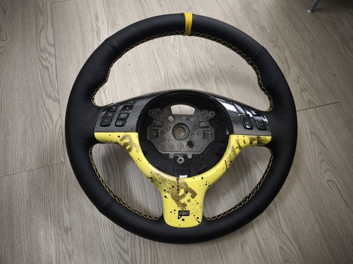 Volant bmw e46 pack jaune - e46,