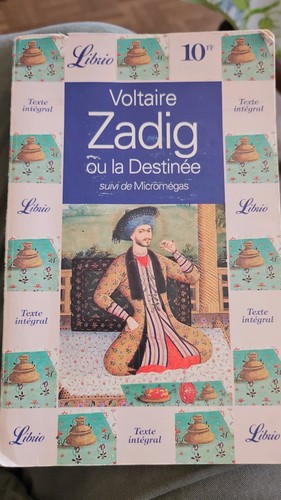 Voltaire zadig destinée - voltaire, ou