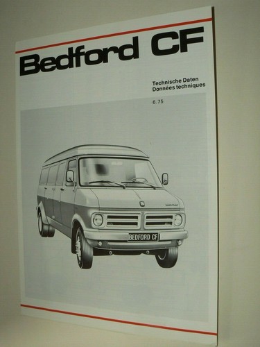 Prospectus camion bedford 6 - camion,
