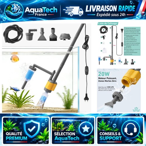 Aspirateur aquarium