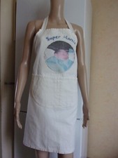 ANCIEN TABLIER DE TRAVAIL DE