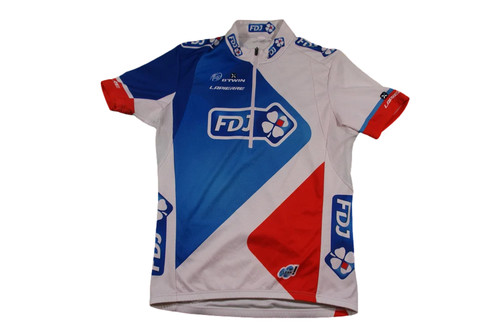 Maillot vélo rétro fdj - maillot,
