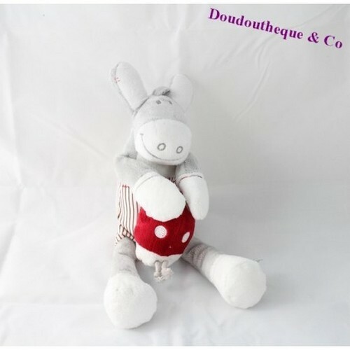 Peluche musicale âne paquito - peluche,