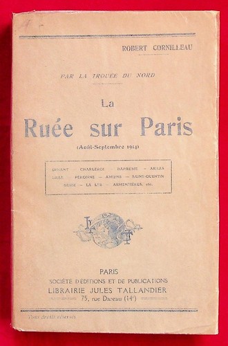 Ruée paris 1914 par - 1914,
