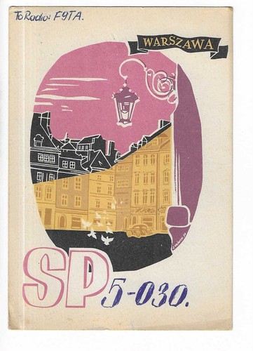 Carte qsl radio - carte, amateur