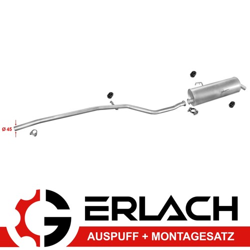 Pot échappement pour - d'échappement,