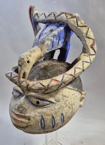 Masque yoruba guéléde - guéléde,