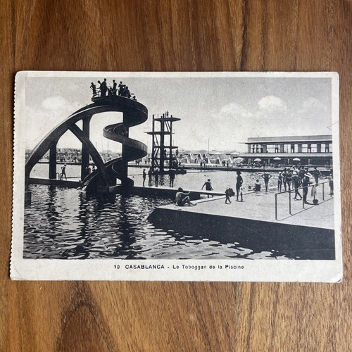 Postcard cpa casablanca le - cpa,