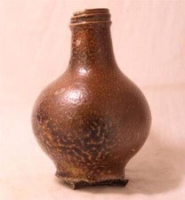 Smaller Antique Early German Beer Stein Bartmann Style Frechen c.1500-1600s