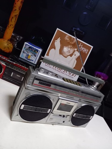 Boombox métal sanyo mr - métal, mr-x830