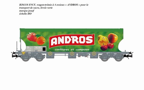 Hj6318 jouef wagon - /, ho