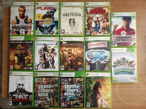 Lot jeux xbox 360 - 14, fr