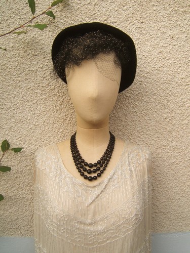 Ancien collier triple 3 - collier,