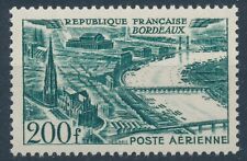 Timbre France Poste Aérienne PA 25** Bordeaux luxe neuf sans charnière