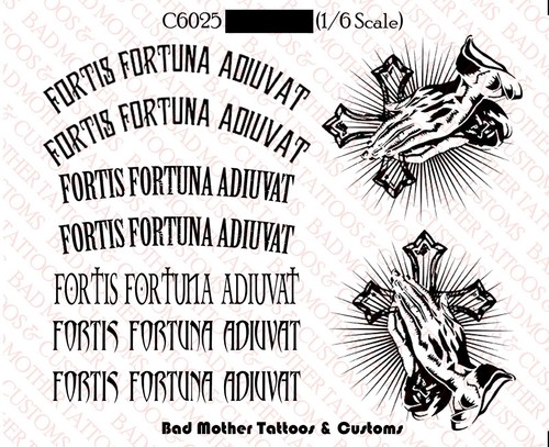 Fortis fortuna adiuvat tattoo - adiuvat,