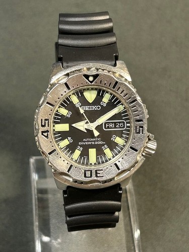 Seiko diver noir monster - seiko,