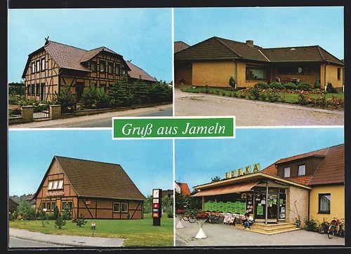Carte postale jameln grand - carte,