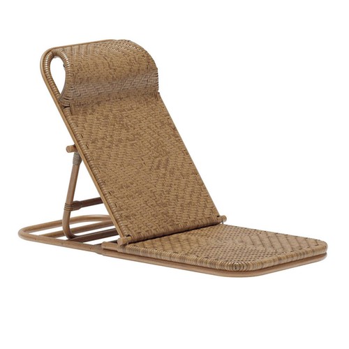 Chaise longue rotin ellie - chaise, en