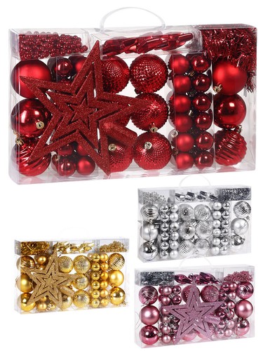Lot boules de noël - de,