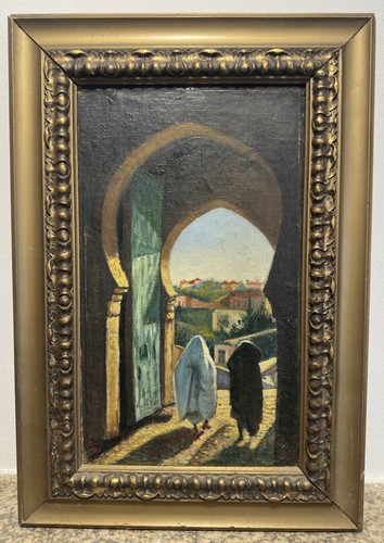 Huile monogramme début xxᵉ - début,
