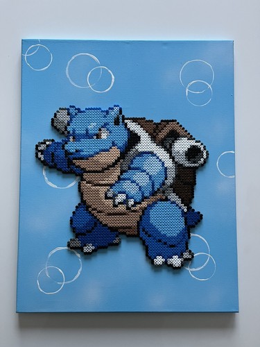 Pixel art perles - art,