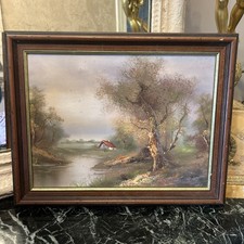 Huile Sur Toile Ancienne