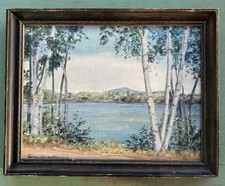 GRANVILLE REDMOND, California landscape original oil painting signed and framed