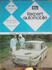 Revue Technique Automobile SIMCA 1000 (4, 5 et 6 cv Spécial) n°50 de 12/1969