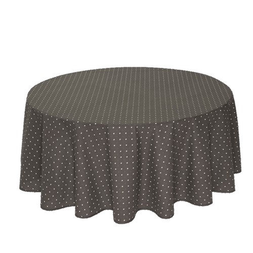 Nappe ronde coton exclusif