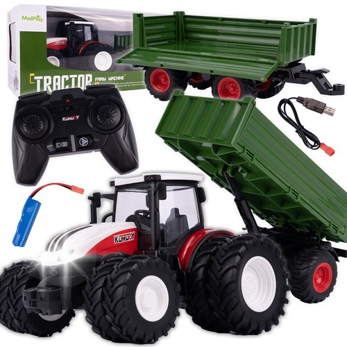 Tracteur malplay avec - tracteur, remorque