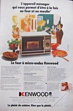 1980 KENWOOD THE MICROWAVE PRESS ADVERTISEMENT - ADVERTISING